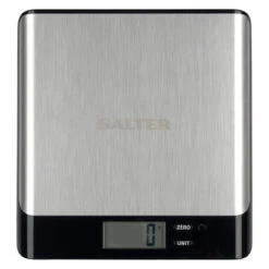 Salter Arc Pro Stainless Steel Digital Kitchen Scale, 5kg Capacity
