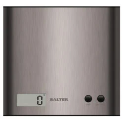 Salter ARC Stainless Steel Digital Kitchen Scale, 3kg Capacity