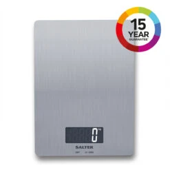 Salter Stainless Steel Digital Kitchen Scales, 5kg Capacity -Salter 110320ssdr n 5 r 92071.1683111657