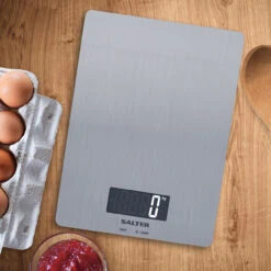 Salter Stainless Steel Digital Kitchen Scales, 5kg Capacity -Salter 110320ssdr n 7 65208.1683111658
