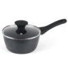 Salter 18 Cm Thermo Collar Non-Stick Saucepan With Tempered Glass Lid