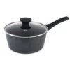 Salter 20 Cm Thermo Collar Non-Stick Saucepan With Tempered Glass Lid