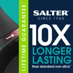 Salter 20 Cm Thermo Collar Non-Stick Saucepan With Tempered Glass Lid -Salter 20 cm thermo collar non stick saucepan with tempered glass lid salter bw11630sa 5054061435900 66121.1698151007