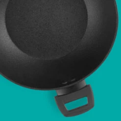 Salter 28 Cm Thermo Collar Non-Stick Wok With Tempered Glass Lid -Salter 28 cm thermo collar non stick wok with tempered glass lid salter bw11633sa 5054061435931 77642.1698151007