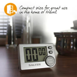 Salter Big Button Digital Kitchen Timer -Salter 39720svxr n 6r 60643.1651596446