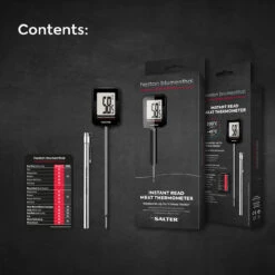 Heston Blumenthal Digital Meat Thermometer -Salter 544a20hbbkcr n 8 dims 87418.1672741494