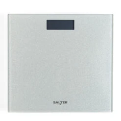 Salter Glitter Electronic Bathroom Scale, 180kg Capacity, Rose Gold/Silver -Salter 903720svgl3r n 1 51398.1693894419