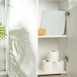 Salter Phantom And Ghost Electronic Bathroom Scale, Black/White -Salter 920420bk3r 10n 93956.1698906587