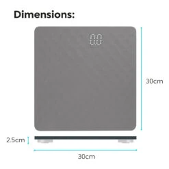Salter Splash Electronic Bathroom Scale -Salter 9218gy3r features 08 70965.1680801137