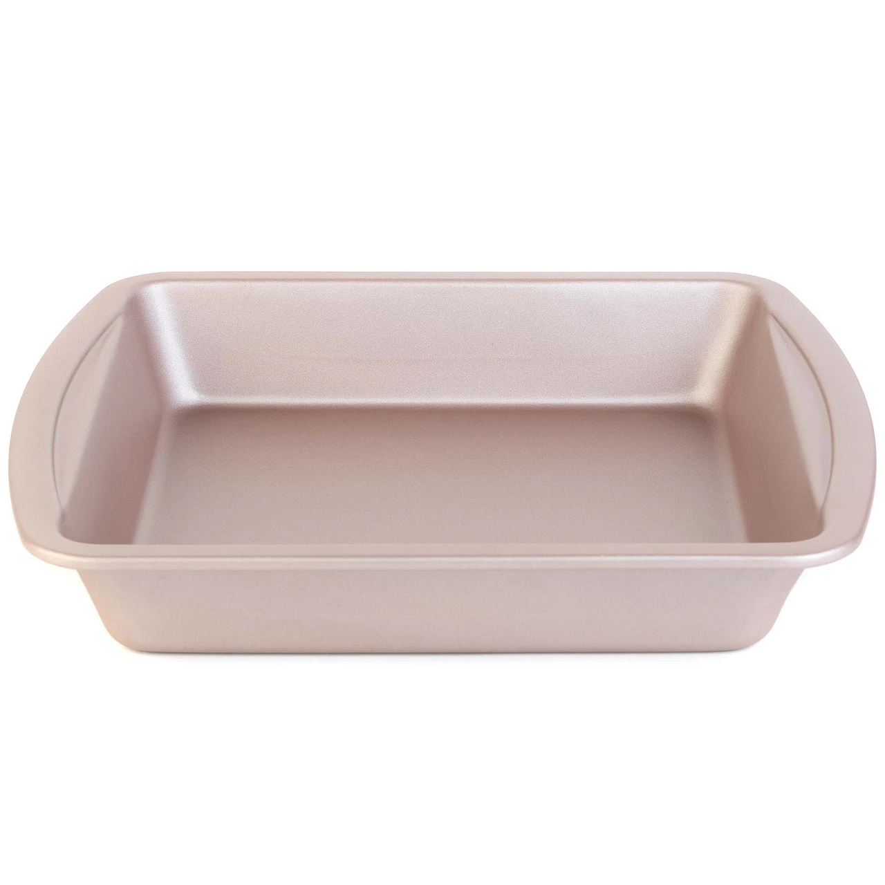 Salter Carbon Steel Matte Metallic Non-Stick Rectangular Baking Pan, 26 Cm, Champagne 6 Salter Carbon Steel Matte Metallic Non-Stick Rectangular Baking Pan, 26 Cm, Champagne - Image 4