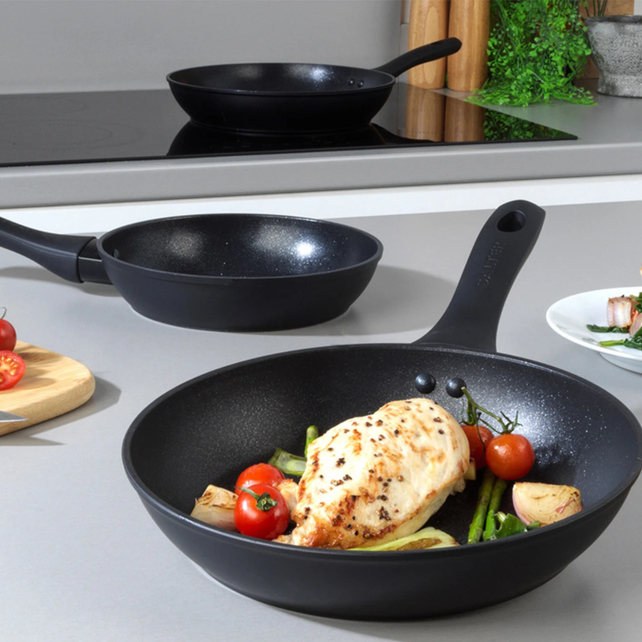 Salter Geo Hex Non-Stick Frying Pan, 30cm 13 Salter Geo Hex Non-Stick Frying Pan, 30cm - Image 11