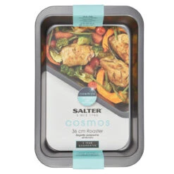Salter Cosmos Collection 36 Cm Non-Stick Roaster, Roasting Tin -Salter bw11058eu7 new 7 04977.1666688886