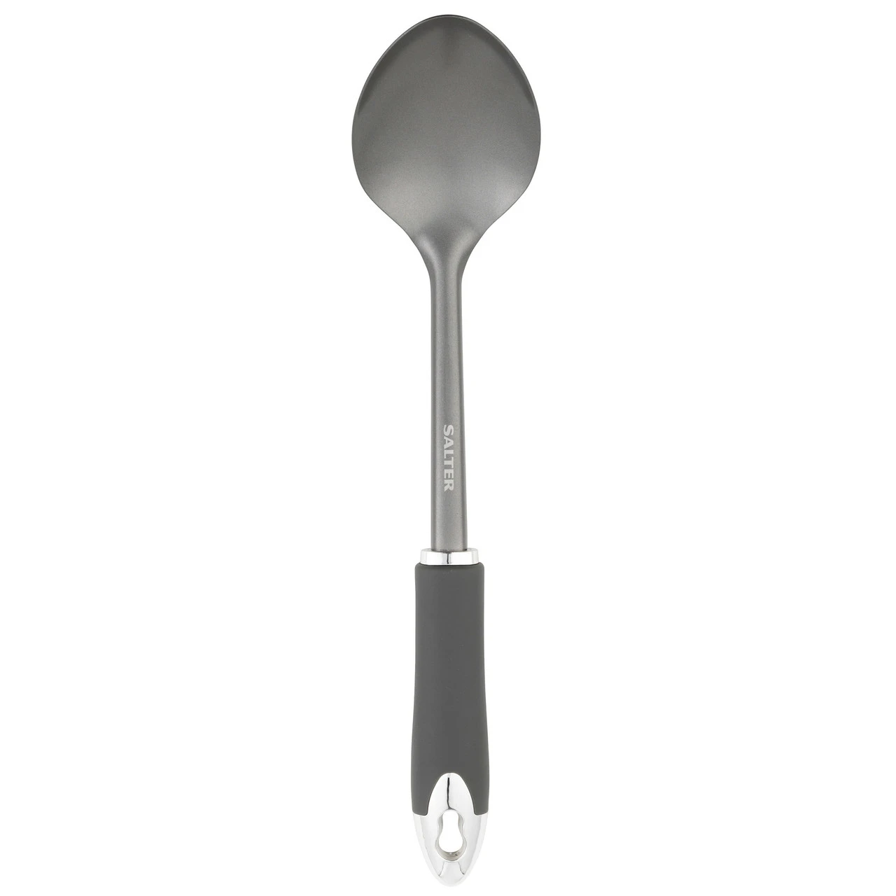 Salter Solid Spoon, Stainless Steel, Matte Grey 13 Salter Solid Spoon, Stainless Steel, Matte Grey - Image 11