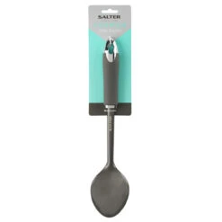 Salter Solid Spoon, Stainless Steel, Matte Grey 25 Salter Solid Spoon, Stainless Steel, Matte Grey -Salter bw11066eu7 12n 40835.1680801113