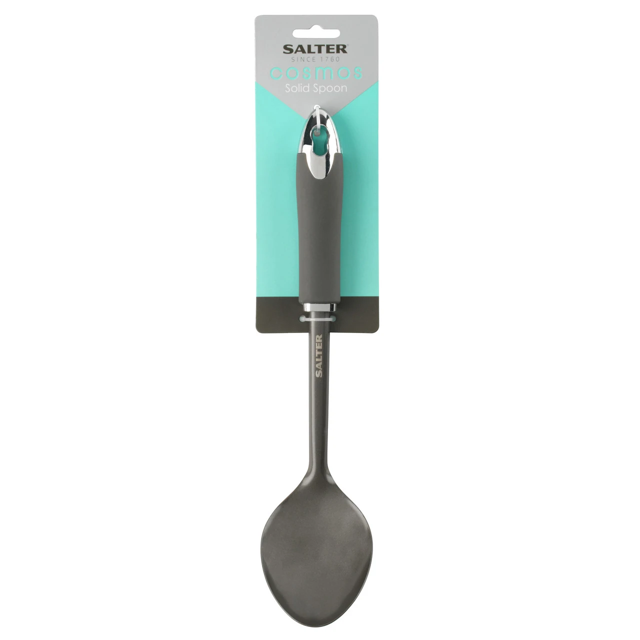 Salter Solid Spoon, Stainless Steel, Matte Grey 14 Salter Solid Spoon, Stainless Steel, Matte Grey - Image 12