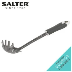 Salter Cosmos Spaghetti Spoon, Stainless Steel, Matte Grey -Salter bw11067eu7 3r 24403.1680801098