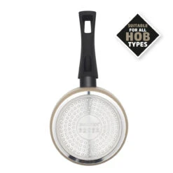 Salter Olympus 16 Cm Saucepan With Tempered Glass Lid, Non-Stick, -Salter bw11107eu7 9r 05773.1688468178