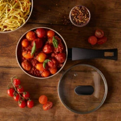 Salter Olympus 20 Cm Saucepan With Tempered Glass Lid, Non-Stick -Salter bw11109eu7 3n 06590.1688468155