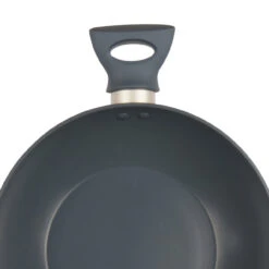 Salter 28cm Non-Stick Wok – Includes Tempered Glass Lid, Marino Collection -Salter bw12267eu7 10new 90798.1691583248