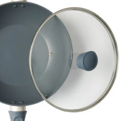 Salter 28cm Non-Stick Wok – Includes Tempered Glass Lid, Marino Collection -Salter bw12267eu7 12new 46536.1691583249