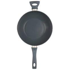 Salter 28cm Non-Stick Wok – Includes Tempered Glass Lid, Marino Collection -Salter bw12267eu7 7new 85733.1691583247