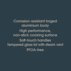 Salter 24cm Non-Stick Stockpot – Marino Collection, Blue Grey -Salter bw12270eu7 4new 15304.1691583259