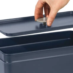 Salter 4-Piece Bread Bin & Canister Set - Marino Collection, Blue Grey -Salter bw12613eu7 10n 84926.1694184303