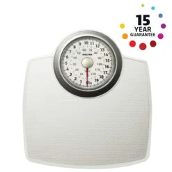Salter Classic Mechanical Bathroom Scale, 130kg Capacity -Salter classic mechanical bathroom scale 130kg capacity salter 144 whsvdr 5054061478754 10260.1698134005