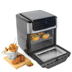 Salter Digital Air Fryer – XL 12L Capacity, 3 Racks Included, 1800W 23 Salter Digital Air Fryer – XL 12L Capacity, 3 Racks Included, 1800W -Salter digital air fryer xl 12l capacity 3 racks included 1800w salter ek5604 5054061502107 16724.1698151016