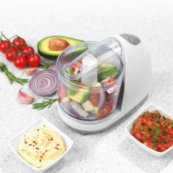 Salter Electric Mini Kitchen Chopper, 350ml Capacity -Salter ek2182 nw 10 73839.1657300433