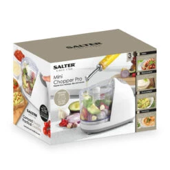 Salter Electric Mini Kitchen Chopper, 350ml Capacity -Salter ek2182 nw 9 14785.1657300432