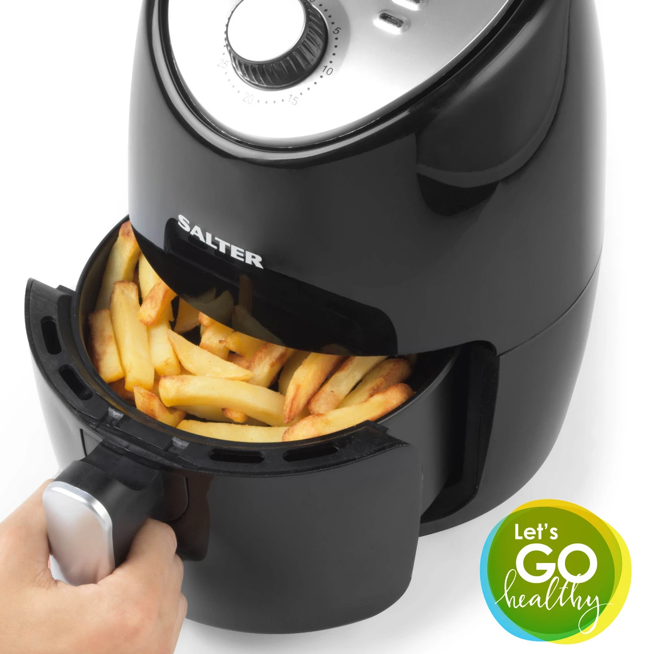 Salter Compact 2L Non-stick Air Fryer, 1000W 8 Salter Compact 2L Non-stick Air Fryer, 1000W - Image 6