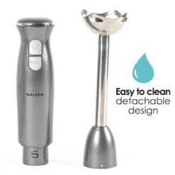 Salter Cosmos Hand Blender 2 Speed, Gunmetal -Salter ek4248gunmetal 01 r 39537.1674831794