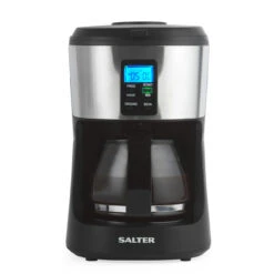 Salter Caffé Bean To Jug Coffee Maker - Dual Grind And Brew Function, 750ml Carafe Included