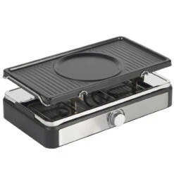 Salter Electric 8-Piece 2 In 1 Non-Stick Raclette Grill And Fondue Set, 1400 W -Salter ek4513 new 10 12978.1695151017