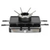 Salter Electric 8-Piece 2 In 1 Non-Stick Raclette Grill And Fondue Set, 1400 W -Salter ek4513 new 57325.1695151013