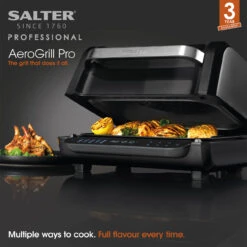 Salter Professional AeroGrill Pro, 16 In 1 Tabletop Multicooker & Health Grill, 1700W -Salter ek5106 3r 96569.1678269353