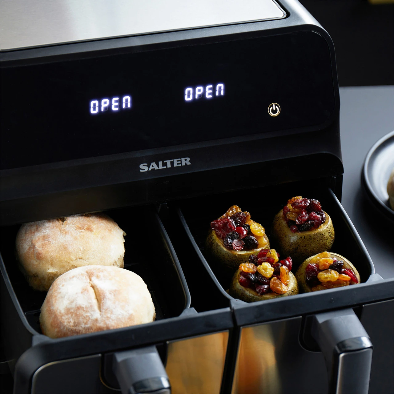 Salter Dual Air Pro, 7.6 Litre Air Fryer With 2 Drawers, 1700 W 10 Salter Dual Air Pro, 7.6 Litre Air Fryer With 2 Drawers, 1700 W - Image 8