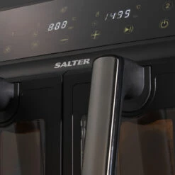 Salter Dual-View Pro Air Fryer, 2 Drawer Easy Clean Baskets, Clear Viewing Windows, 7.6L Capacity, 1700W -Salter ek5196gw 7 81120.1683705745