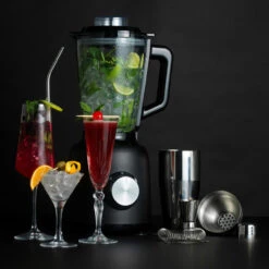 Salter Mixologist Glass Jug Blender With Cocktail Making Set, 1.5L Capacity, 800W -Salter ek5245 5 45621.1675346858