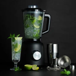 Salter Mixologist Glass Jug Blender With Cocktail Making Set, 1.5L Capacity, 800W -Salter ek5245 6 27669.1675346858