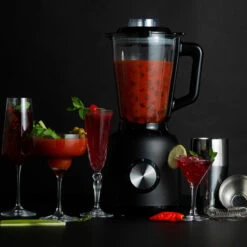 Salter Mixologist Glass Jug Blender With Cocktail Making Set, 1.5L Capacity, 800W -Salter ek5245 9 92411.1675346858