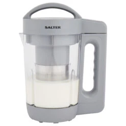 Salter Plant M!lk Maker, Nutrient-Rich Plant & Dairy-Free Drinks,1.6L, One Touch Oat, Coconut, Almond Milk, Tritan BPA Free Plastic