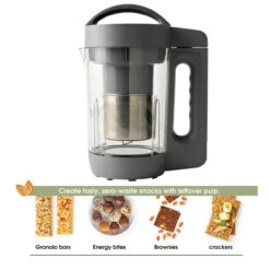 Salter Plant M!lk Maker, Nutrient-Rich Plant & Dairy-Free Drinks,1.6L, One Touch Oat, Coconut, Almond Milk, Tritan BPA Free Plastic -Salter ek5258 9r 00247.1699022328