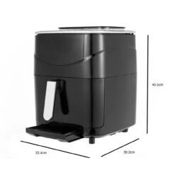 Salter XL Digital Steamer & Air Fryer – 6.5L Capacity, 1L Water Tank, 1700W -Salter ek5518 8new 68385.1693416384