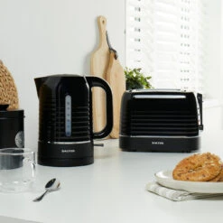 Salter Oscuro 1.7L Kettle - LED Illumination Light, Black, 3000W -Salter ek5572blk 6new 36999.1687787135