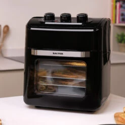 Salter Manual Air Fryer – XL 12L Mini Oven, 1800 W 16 Salter Manual Air Fryer – XL 12L Mini Oven, 1800 W -Salter ek5603 4 new 93103.1693503271