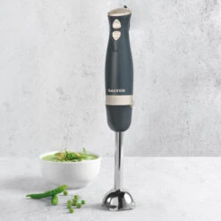 Salter Marino Hand Blender – Blue Grey, 600 W -Salter ek5612bgry 8new 96894.1694184326