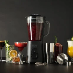 Salter Mixologist Cocktail Blender Set – 1.5L, Includes Cocktail Shaker & Accessories, 600W -Salter ek5875 3new 48585.1698863067