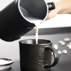 Salter Electric Milk Frother Steamer For Dairy/Plant-Based, Hot Chocolate, Cappuccinos, Lattes, Includes Hot, Cold And Frothy Functions -Salter electric milk frother steamer for dairyplant based hot chocolate cappuccinos lattes includes hot cold and frothy functions salter ek4635 5054061418897 80751.1663927717